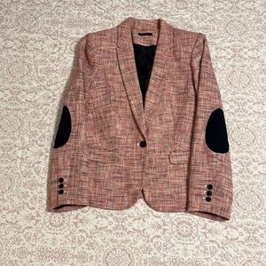 Tommy Hilfiger Pink Blue Tweed Blazer